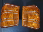 1979 Monte Carlo New Euro All-amber Front Corner Signal Light Set!. Fixed Price $425.00.