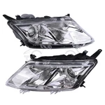 For 2010-2012 Ford Fusion Chrome Halogen Headlights Headlamps Left+right Pair. Fixed Price $81.99.