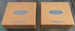 (2) 1962 1963 Ford Thunderbird #c2sz-13450-a Rear Lamp Lens Uused Nos Sealed. Fixed Price $404.40.