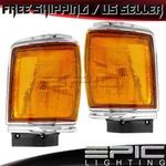 Chrome Park Signal Lights For 1987-1988 Toyota Pickup 2wd - Left Right Pair. Fixed Price $54.13.
