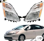 Pair Headlights Assemblies 2006-2009 Toyota Prius 1.5l Clear Amber Reflector. Fixed Price $64.73.