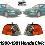 Corner Light Set For 1990-1991 Honda Civic Driver And Passenger Side. Fixed Price $98.41.