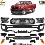 Front Bumper Primed Steel & Grille Assembly Kit For 2019-2022 Ford Ranger. Fixed Price $2131.80.