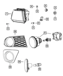Genuine Mopar Side Marker Socket Right 68038230aa. Fixed Price $36.87.