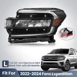 For 2022-2024 Ford Expedition Full Led Headlight W/o Signature Light Left Side. Fixed Price $269.99.