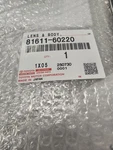 81611-60220 Lexus Lx470 Rh Clearance Side Marker Lamp 98 - 07. Fixed Price $85.00.