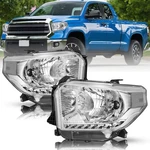 For Toyota Tundra 2014 15 16 2017 Headlight Assemby W/level Adjuster Pair. Fixed Price $110.99.