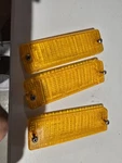Hella Amber Light Turn Signal Lens Tvk18 Made Germany Lot Of 3. Fixed Price $49.95.