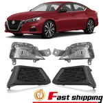 4pcs Lh&rh Pair Front Turn Signal Fog Light Cover For Nissan Altima 2019-2021. Fixed Price $42.00.