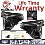 Fit 2024-2025 Chevy Trax Pair Left+right Headlight W/ Led Drl Projector 42876952. Fixed Price $339.95.
