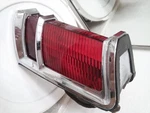 69-71 Lincoln Mark Iii Tail Light Assembly. Fixed Price $150.00.