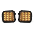 1 Pair Led Front Bumper Signal Lights Lamps Smoked Lens For Hummer H3 H3t 06-10. Fixed Price $89.99.