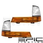 Amber Clear Park Signal Lights For 1998-2000 Ford Ranger - Left Right Sides Pair. Fixed Price $51.54.