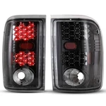 Black Tail Light Set With For 2001-2005 Ford Ranger Fo2801156 Fo2800156 Led. Fixed Price $99.96.