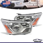 Headlight W/bulbs Driver Passenger Side For 2014-2024 Ford Transit 150 250 350. Fixed Price $120.59.