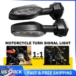 Front Rear Led Turn Signal Lights Amber Left Right For Kawasaki Ninja 125 19-20. Fixed Price $18.04.