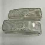 1950 Pontiac Guide Glass Park Light Lenses 5939313 Nice K3. Fixed Price $24.95.