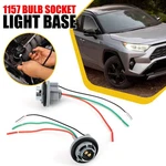 U Two Harness Head Light Bulb Plug Repair Socket Wire Pigtail Female 2157 Bay15d. Fixed Price $15.59.