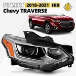 For 2018-2021 Chevy Traverse Hid/xenon W/led Drl Projector Headlight Passenger. Fixed Price $79.90.