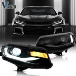 Vland Led Headlights For 2016-2024 Chevrolet Camaro Ls Lt Ss Zl1 Sequential Set. Fixed Price $504.99.