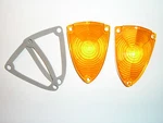 Front Park Light Turn Signal Lenses Lamp Parking Lens For 1964 Dodge Polara. Fixed Price $42.65.