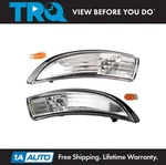 Trq Mirror Turn Signal Set Driver & Passenger Side Fits 2011-2019 Ford Fiesta. Fixed Price $65.95.