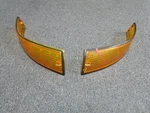 1973 Porsche 911 Front Turn Signal Lenses Pair Bosch - Very Rare. Fixed Price $449.10.