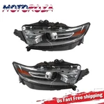 Halogen Headlight Pair/left /right For 2013-2014 Ford Taurus W/gray Trim. Fixed Price $84.99.