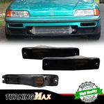 Black Front Corner Turn Signal Light Housings Kit For 1990-1991 Honda Cr-x / Crx. Fixed Price $24.99.