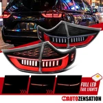 Fit 2015-2020 Toyota Sienna Slick Black Sequential Full Led Tail Lights Lamps. Fixed Price $295.99.