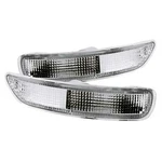 Anzo Front Clear Euro Parking Turn Signal Light Set For 1993-1997 Toyota Corolla. Fixed Price $44.71.