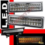 88-98 Chevy Gmc C/k Silverado Tahoe Sierra Suburban Chrome Led Bumper Lights. Fixed Price $89.50.