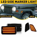 Auxito Led Fender Side Marker Bumper Signal Lights For 1997-06 Jeep Wrangler Tj. Fixed Price $56.99.