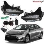 Led Bumper Fog Lights Driving Lamps For 2017-2019 Toyota Corolla Ce Le Xle Lh&rh. Fixed Price $38.63.