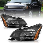 For 2008-2011 Ford Focus S Se Ses Sel Black Amber Headlights Assembly L+r 08-11. Fixed Price $91.99.