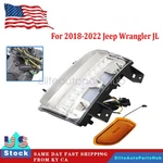 For 2018-2022 Jeep Wrangler Jl Led Turn Signal Light W/led Drl Passenger Side Rh. Fixed Price $53.19.