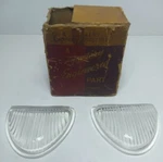 Vintage Chrysler Corporation New Old Stock Parking Light Lenses 875235-2 In Box. Fixed Price $38.00.