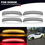 4x Clear Lens Red&amber Led Side Marker Light Lamp Set For Dodge Viper 2013-2017. Fixed Price $69.92.