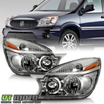 2002-2007 Buick Rendezvous Headlights Headlamps Replacement 02-07 Set Left+right. Fixed Price $198.99.