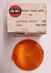 1965 Ford Mustang Front Parking Lamp Lens Replaces #: C5zz-13208-a Do-ray Fo-233. Fixed Price $3.99.