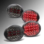 For 97-04 Chevy Corvette C5 Smoke Lens Led Tail Lights 4 Pieces Set Plug & Play. Fixed Price $119.95.