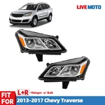 For 2013-2017 Chevy Traverse Halogen Type Headlights W/bulb Pair Left+right. Fixed Price $170.99.