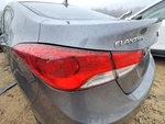 2013 Hyundai Elantra Driver Left Tail Light Oem Used 4dr Sed 166-51472l. Fixed Price $100.70.