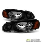 Blk 2004 2005 2006 Chrysler Sebring Sedan/convertible Headlights Headlamps 04-06. Fixed Price $128.99.