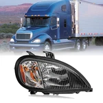 Black Passenger Side Headlight For 2004-2017 Freightliner Columbia Clear Lens. Fixed Price $138.99.