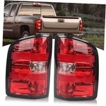 Taillight For 2007-2013 Chevy Silverado Replacement Driver Pair Black Trim. Fixed Price $124.13.