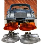 Indicator Lights Kit Fits Mercedes W108 W109 W111 W112 220se 280se 3.5 Coupe. Fixed Price $276.00.