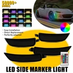 Fit Mazda Mx-5 Miata 16-22 Rgb Front Rear Led Side Marker Light Na1j-51-5e0b 4*. Fixed Price $59.99.