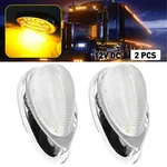 15led Side Marker Lights Clear Len Turn Signal For Freightliner Century Columbia. Fixed Price $25.64.