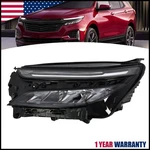 For 2022-2024 Chevy Equinox Lt Rs Full Led Headlight Assembly Left Driver Side. Fixed Price $100.84.